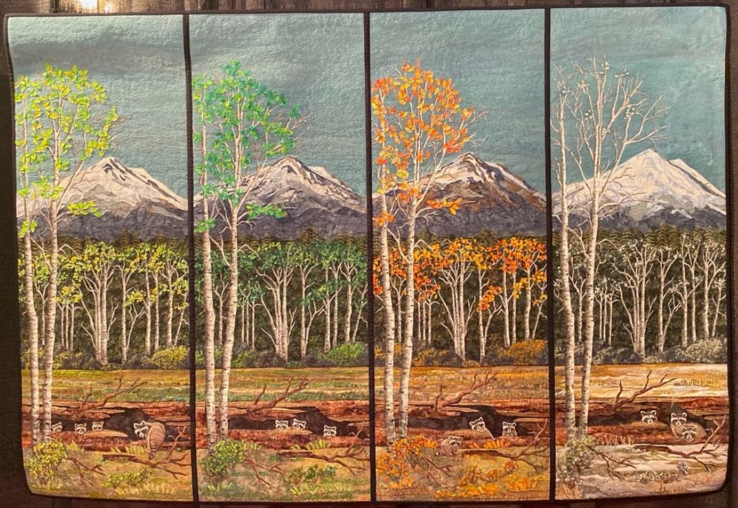 "Faces of Four Seasons" by Joanne Baeth